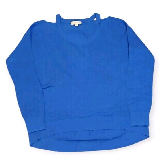 Michael Kors Sweaters - Michael Kors Women's Royal Blue Pullover Sweater Long Sleeve Size XL
